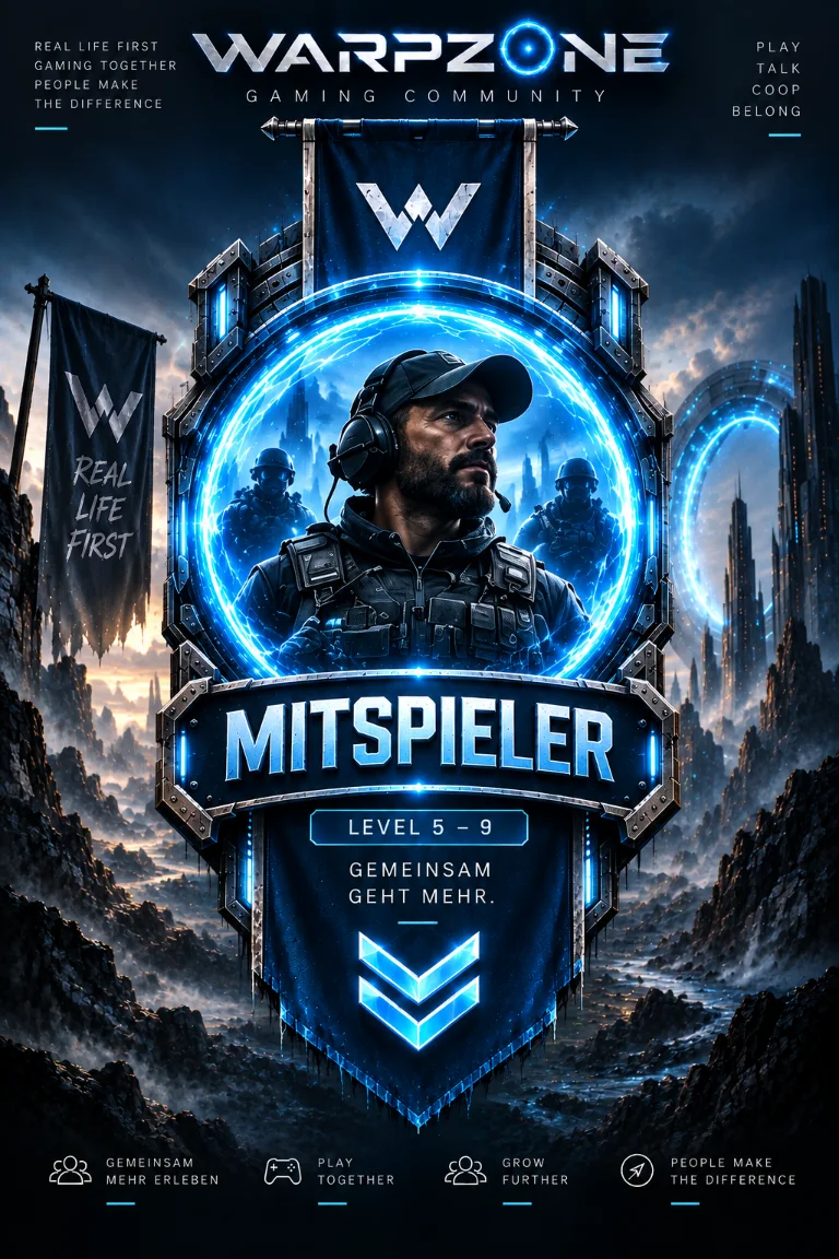 WarpZone Rangkarte Mitspieler