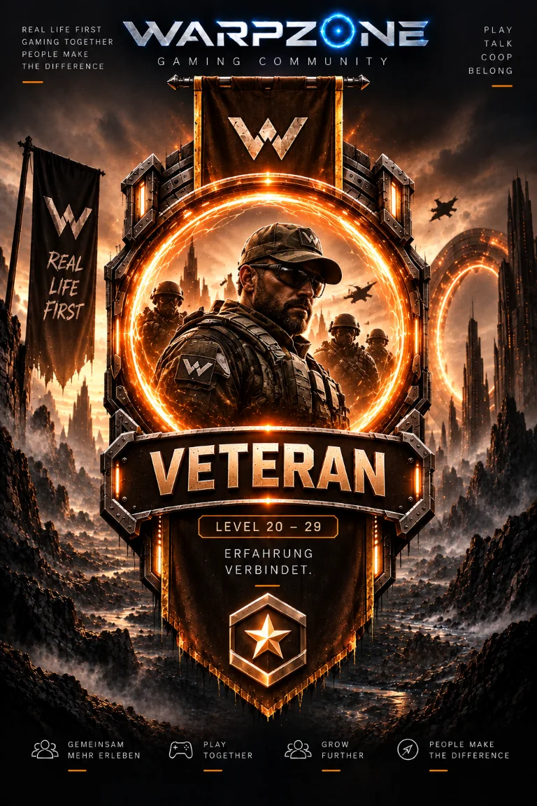 WarpZone Rangkarte Veteran
